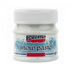 Pentart pasta imitująca śnieg 50ml - Sklep plastyczny - szał dla plast