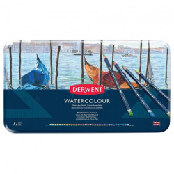 Derwent set of crayons watercolor 72 colors