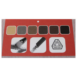 Blok Canson mi-teintes touch 355g 12ark