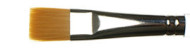 Martie's artisth brush flat nylon brushes with beveled handle