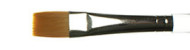 Martie's artisth brush flat nylon brushes with beveled handle