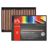 Caran d'Ache Luminance 6901 zestaw 20 rysunkowych kredek - sklep plast