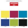 Talens amsterdam medium starter pack zestaw 6 pisaków akrylowych - skl