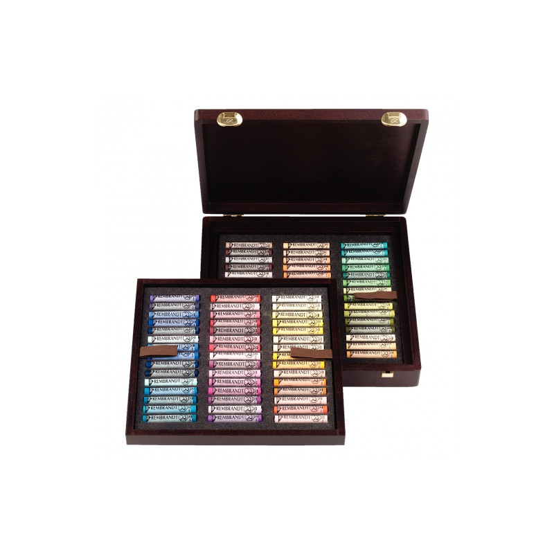Talens rembrandt artists soft pastels set 90 landscape colours full