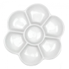 Porcelain china rosette 12cm - szal art - sklep plastyczny
