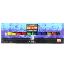 Temper Set Astra 12x20ml - szał art - sklep plastyczny