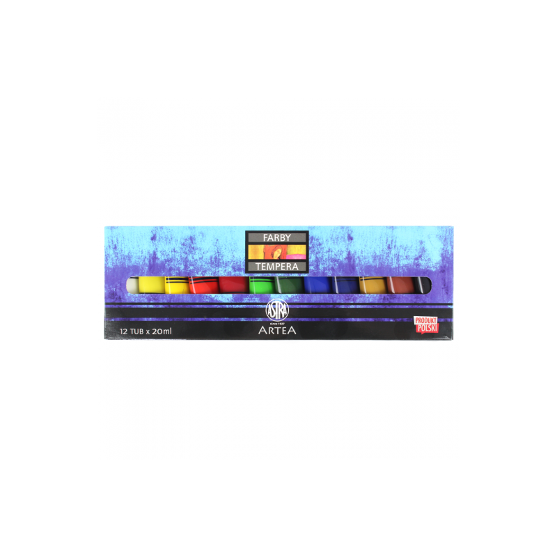 Temper Set Astra 12x20ml - szał art - sklep plastyczny