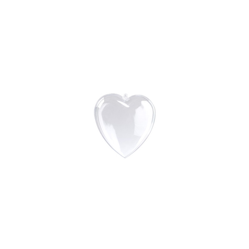 Heart made of plexiglass 10cm - sza art - sklep plastyczny