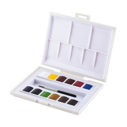 Sennelier la petite aquarelle farby akwarelowe 12 półkostek - sklep pl