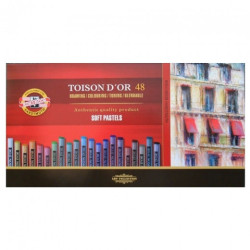 Koh-i-noor toison d'or zestaw pasteli suchych 48 kolorów 8516 - sklep
