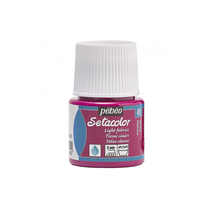 Pebeo setacolor transparent farby do tkanin 45ml - Sklep plastyczny -
