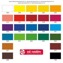 Talens ArtCreation zestaw gwaszy 24x12ml - Sklep plastyczny - szał dla
