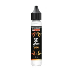 Pentart pisak z klejem 3D do złoceń 30ml - Sklep plastyczny - szał dla