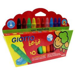 Giotto be-be zestaw 10 pasteli dla dzieci - sklep plastyczny - szał dl