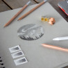Bruynzeel expression graphite zestaw 6 ołówków - sklep plastyczny - sz