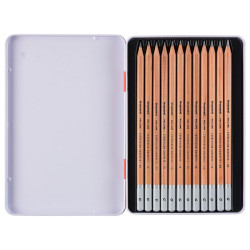 Bruynzeel expression graphite zestaw 12 ołówków - sklep plastyczny - s