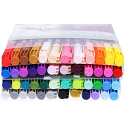 Sakura koi coloring brush pen set of 48 pens