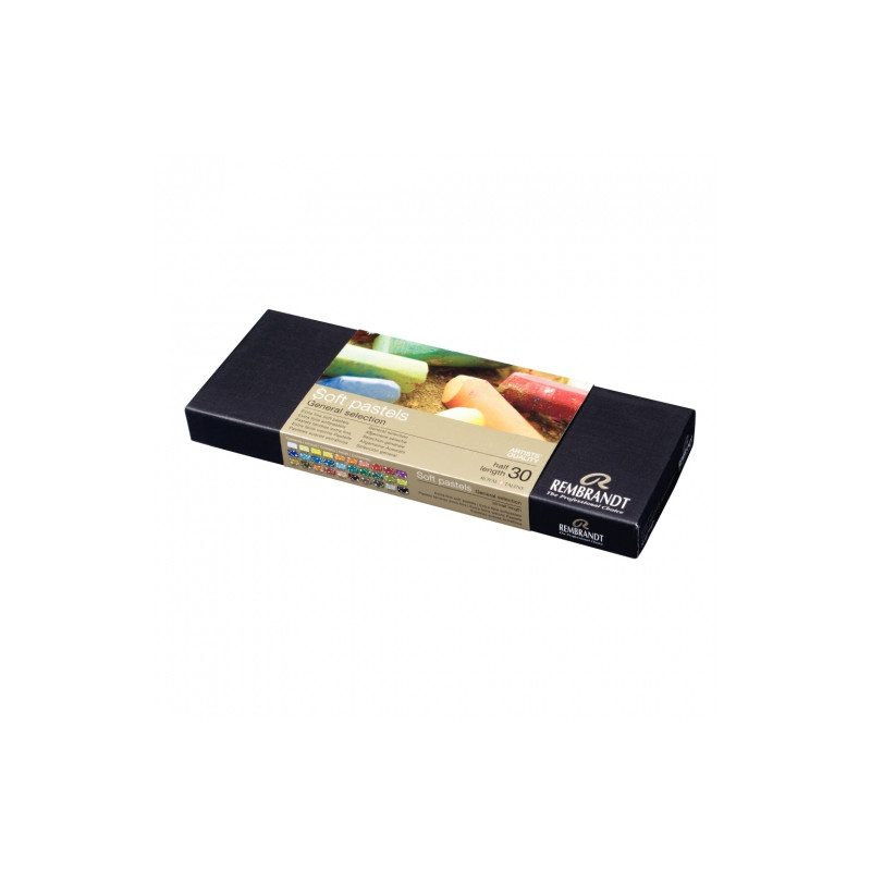 Talens rembrandt a set of 30 dry half pastels