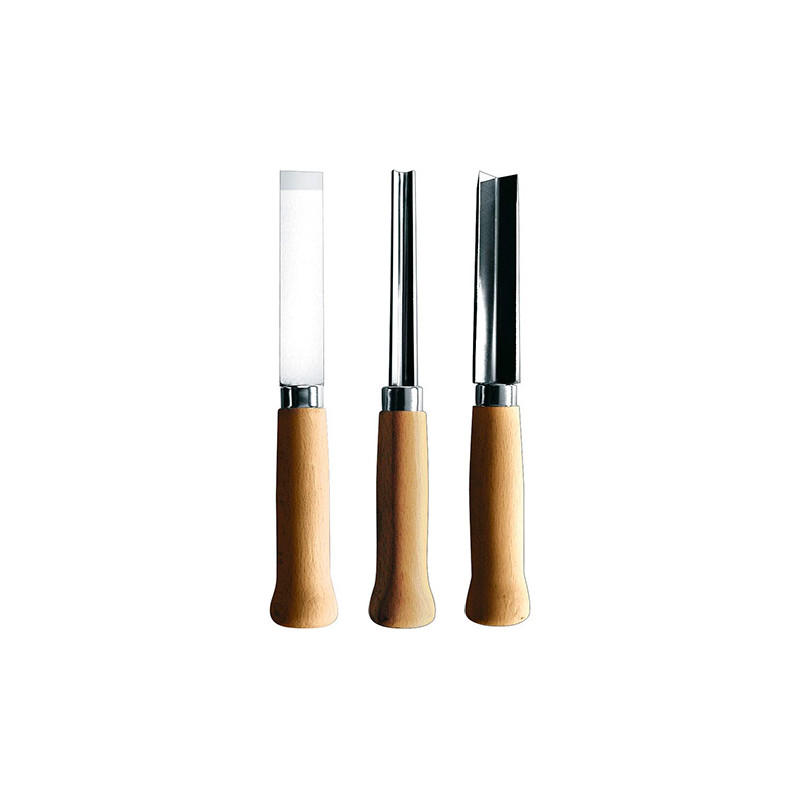 RGM wood chisels with wooden handle