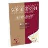 Szkicownik Clairefontaine sketch klejony 50b-50kr 90g 100ark A4 - skle