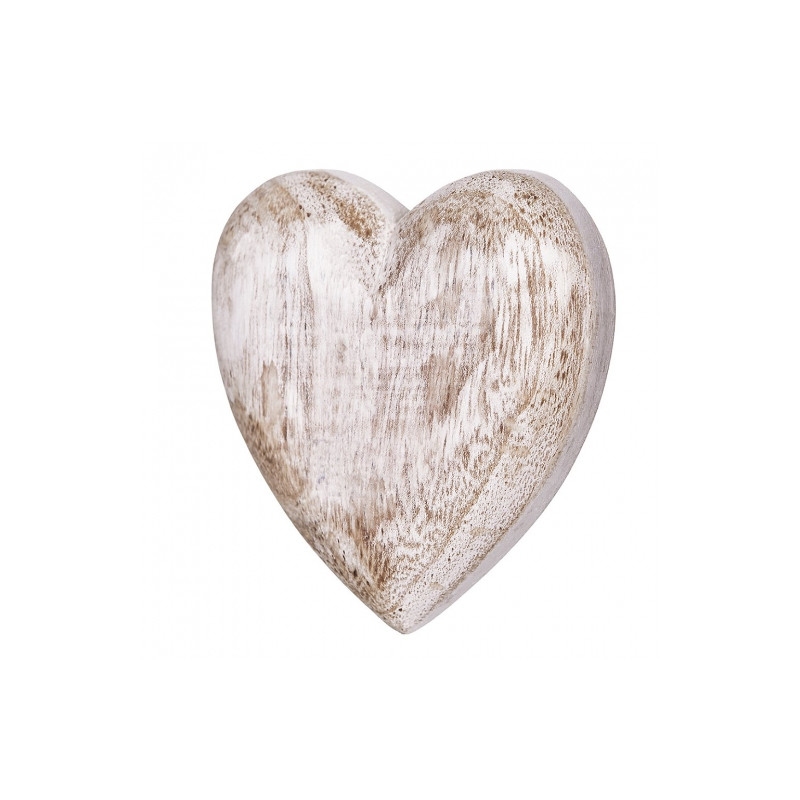 Dp Craft baza drewniana serce 10 cm - sklep plastyczny - szał dla plas