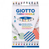 Giotto turbo dobble zestaw 10 pisaków - sklep plastyczny - szał dla pl