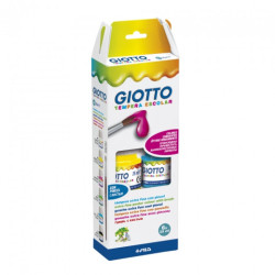 Giotto set of 6 pieces of 25ml tempera + brush