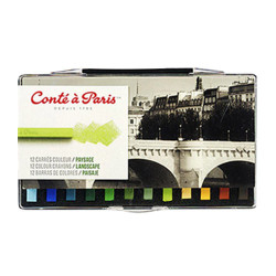 Conte a Paris krajobrazowe zestaw 12 pasteli suchych - sklep plastyczn
