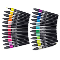 Winsor&Newton promarker student designer zestaw 24 kolorów - sklep pla