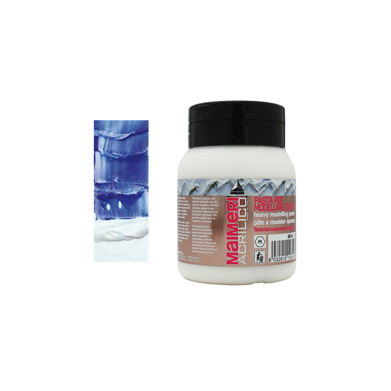 Maimeri acrilico pasta modelująca ciężka 830 500ml - sklep plastyczny