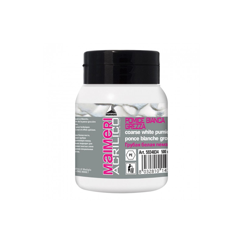 Maimeri acrilico coarse natural pumice 834 500ml