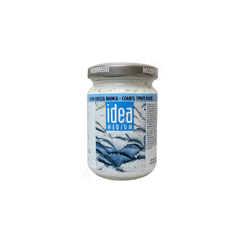 Maimeri idea medium biała pasta piaskowa 745 125ml - sklep plastyczny