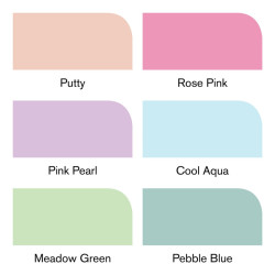 Winsor&Newton brushmarker pastel tones set 6 colours - szal art - skle