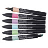 Winsor&Newton brushmarker pastel tones zestaw 6 kolorów - sklep plasty