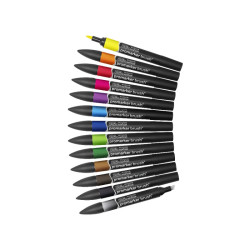 Winsor&Newton brushmarker set of 13 ton colours Set 1 - szal art - skl