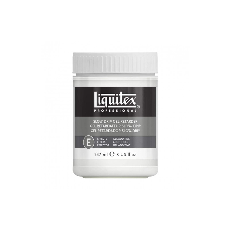 Liquitex slow dri gel medium for longer drying 237ml