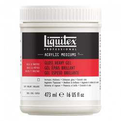 Liquitex heavy medium żelowe błyszczące 473ml - sklep plastyczny - sza