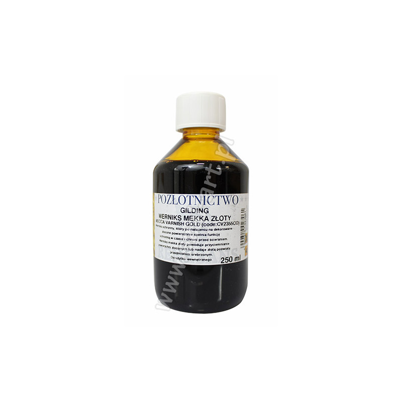 Renesans werniks mekka złoty 250ml - sklep plastyczny - szał dla plast