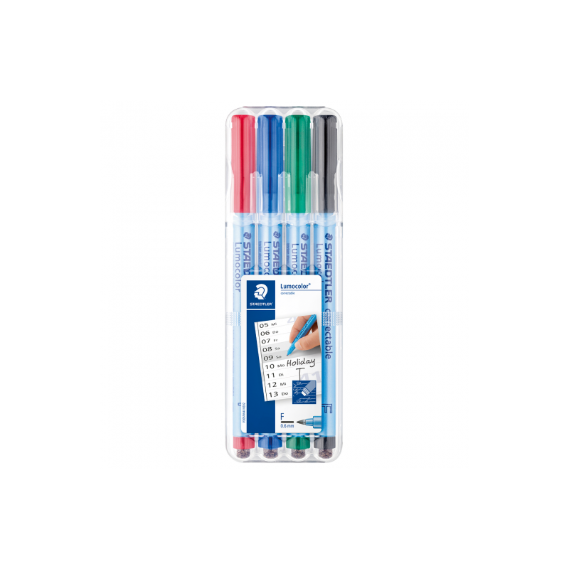 Pisaki zmywalne Lumocolor Staedtler - sklep plastyczny - szal dla plas