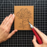 Speedball 2 linocut chisel blades #1 small V - craze for plastics