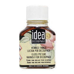 Maimeri decoupage varnish glossy based on resin 75 ml