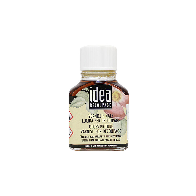 Maimeri decoupage varnish glossy based on resin 75 ml