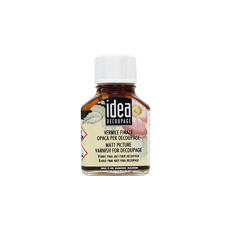 Maimeri decoupage werniks matowy na bazie żywicy 75ml - Szał dla Plast