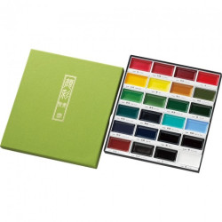 Kuretake gansai tambi set of 24 watercolors