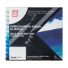 Kurecolor fine&brush manga sky&ocean blue set of 12 markers