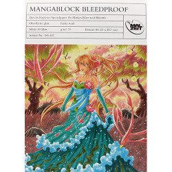 Blok MALZEIT manga bleedproof do markerów 70g 50ark A4 - sklep plastyc