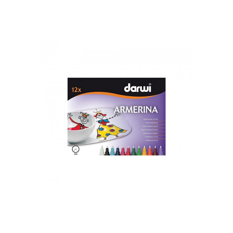 Darwi armerina ceramic pen set 12x6ml