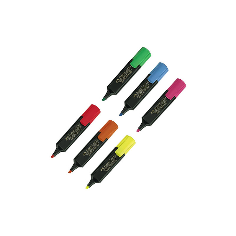 Faber-Castell fluorescent highlighter - szal art - sklep plastyczny