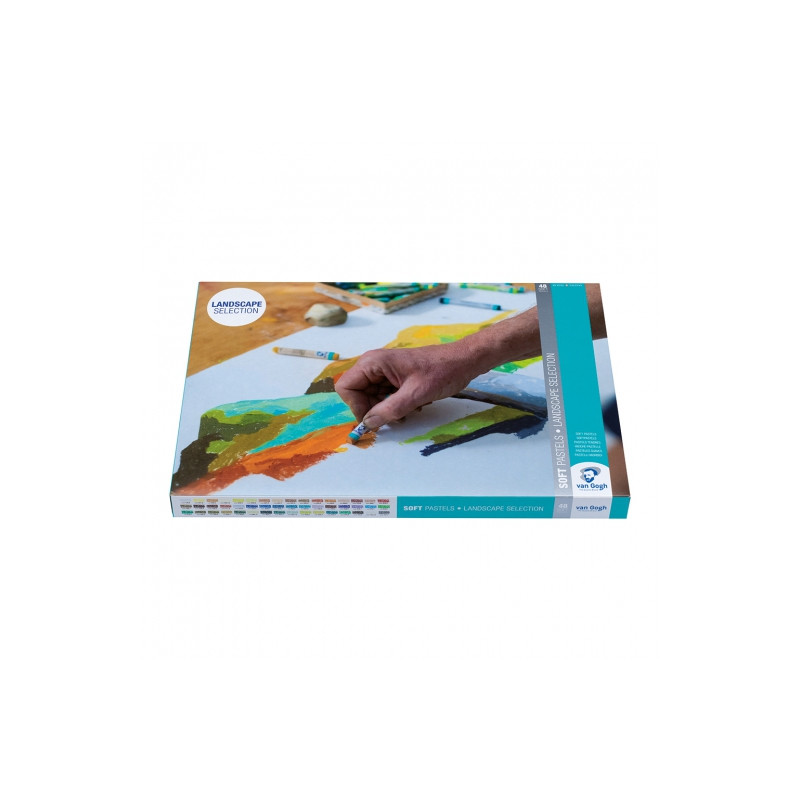 Talens van gogh landscape set of 48 dry pastels