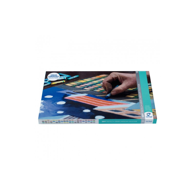 Talens van gogh urban landscape set of 60 dry pastels